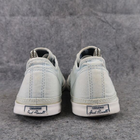 Converse Shoes Womens 9 Sneakers Jack Purcell Ox Classic Canvas Retro Blue Low - Picture 6 of 14